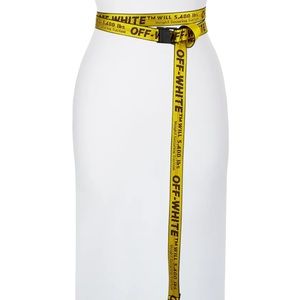 NEVER WORN Off-White Mini Industrial Web Logo Belt